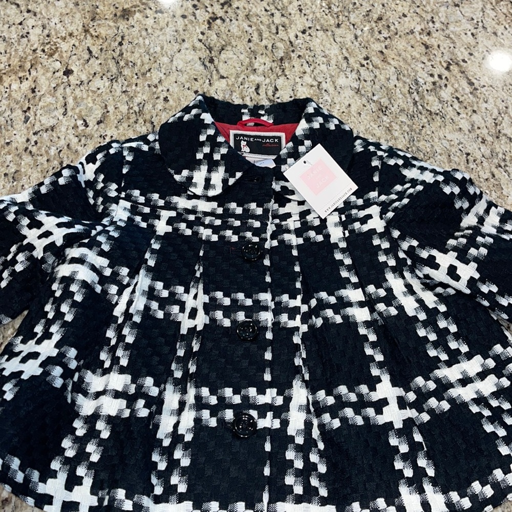 Brand new Janie and Jack tweed jacket